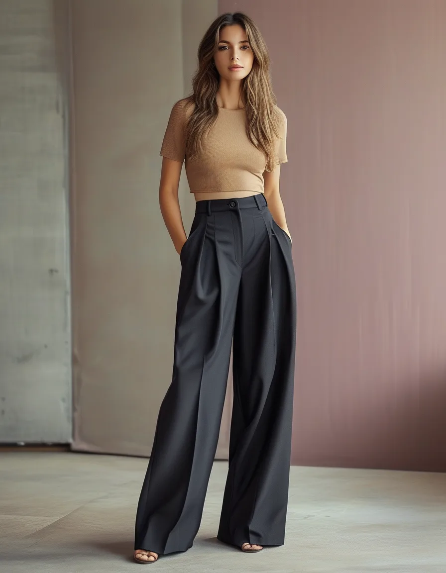 The Cropped Wide-Leg: How to Wear the Trouser Shape That Flatters Almost Everyone